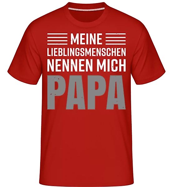 Lieblingsmenschen Nennen Mich Papa · Shirtinator Männer T-Shirt günstig online kaufen