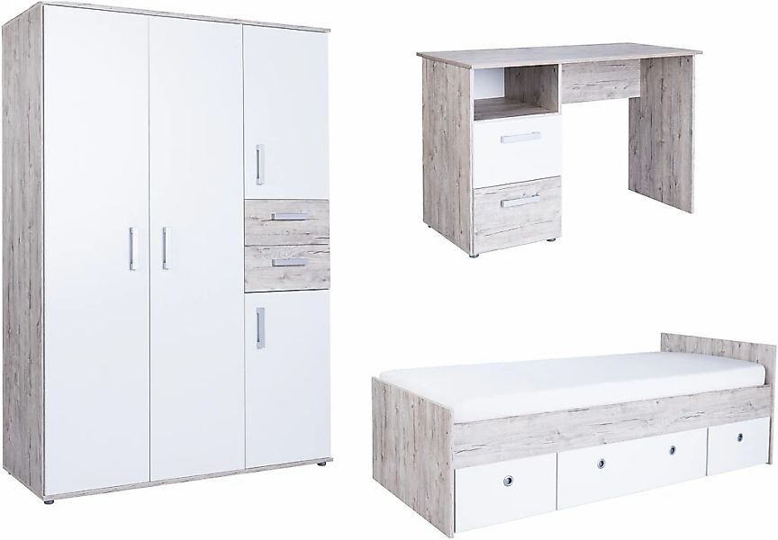 arthur berndt Jugendzimmer-Set "Jugendzimmer-Set "Bente" 3-teilig", (3 tlg. günstig online kaufen