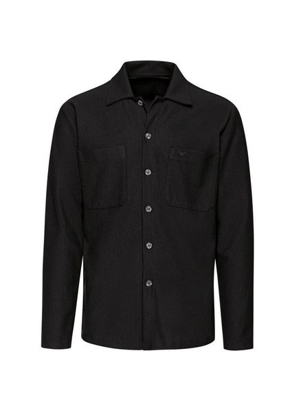 Trigema Blusenshirt "TRIGEMA Hemdjacke/Overshirt" 1 Stk. tlg. günstig online kaufen