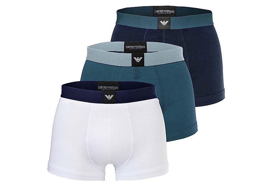 Emporio Armani Boxer Herren Boxershort 3er Pack Baumwolle (Packung, 3er Pac günstig online kaufen