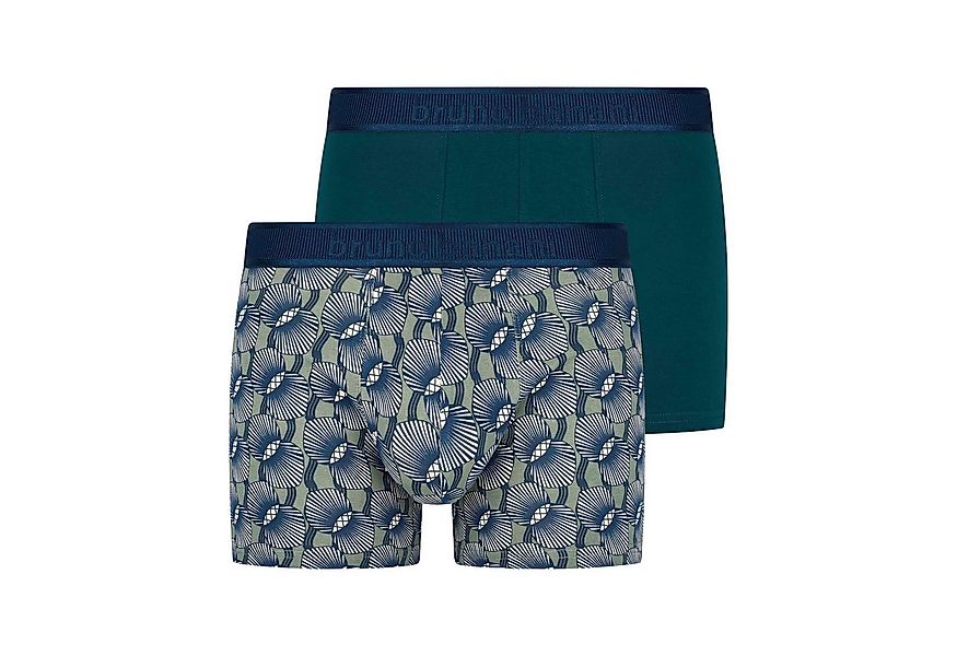 Bruno Banani Boxer Scallop (2er Pack) Baumwollmischung, elastisch günstig online kaufen
