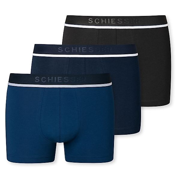 Schiesser Boxershorts (3-St) mit Webgummibund, Organic günstig online kaufen