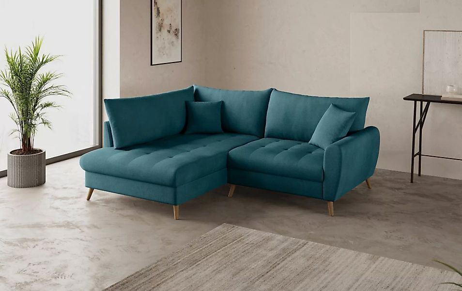 Mr. Couch Ecksofa »Blackburn II L-Form«, Wahlweise mit Kaltschaumpolsterung günstig online kaufen