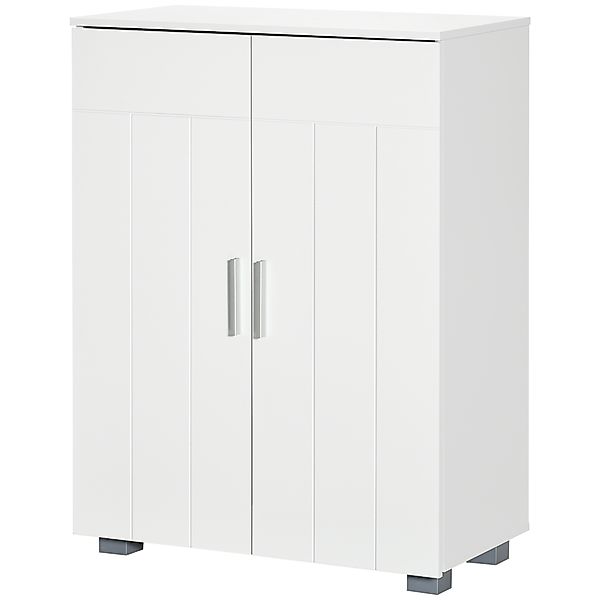 kleankin Badezimmerschrank, Aufbewahrungsmöbel, Schrank mit Tür, verstellba günstig online kaufen