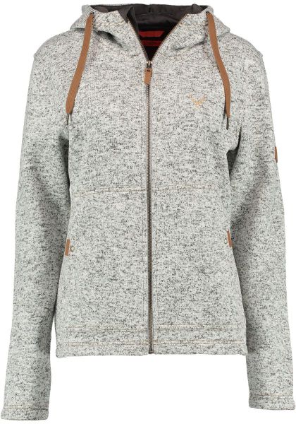Tom Collins Strickfleecejacke Adisur Damen Kapuzenjacke günstig online kaufen
