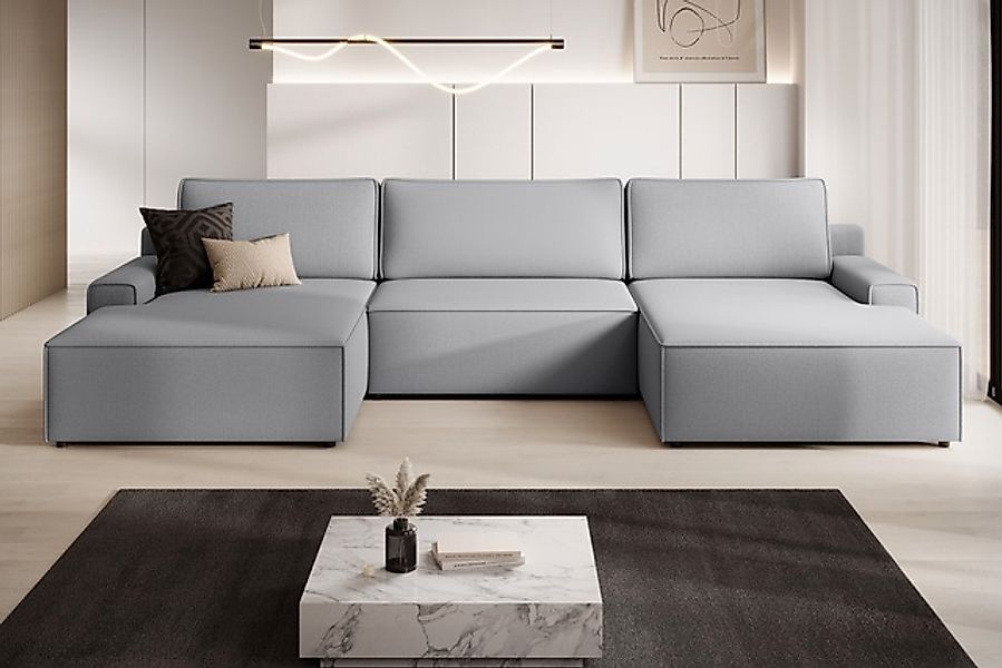 TRENDMANUFAKTUR Wohnlandschaft »Challenge, Schlafsofa mit Bettkasten, Couch günstig online kaufen