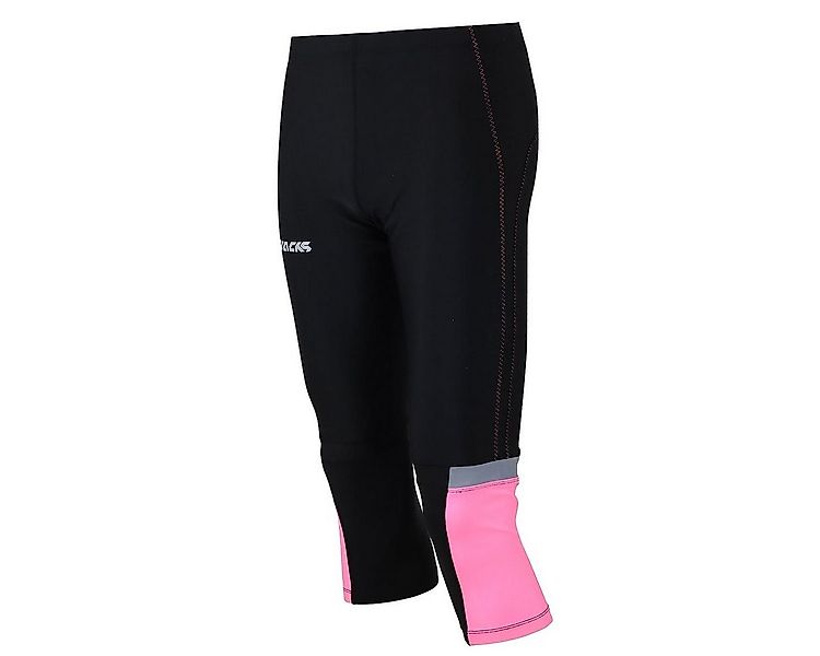 Airtracks Lauftights Damen Laufhose 3/4 Lang Pink (Sporthose mit Kompressio günstig online kaufen