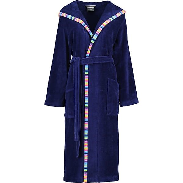 Cawö Home Damenbademantel Damen Bademantel mit Kapuze, midi, Baumwollmischu günstig online kaufen