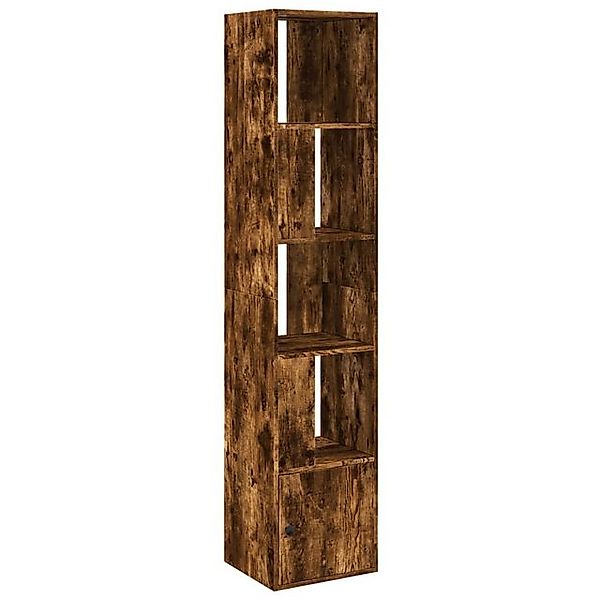 vidaXL Bücherregal Bücherregal Räuchereiche 40x36x189 cm Holzwerkstoff, 1-t günstig online kaufen