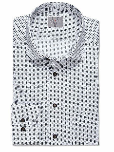 MARVELIS Langarmhemd mit Minimal-Print günstig online kaufen