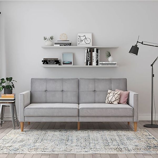 Dorel Home 3-Sitzer "Lilly" Bett-Funktion, Rückenlehne 3-fach verstellbar, günstig online kaufen