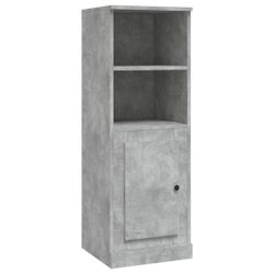 vidaXL Highboard Highboard Betongrau 36x35,5x103,5 cm günstig online kaufen
