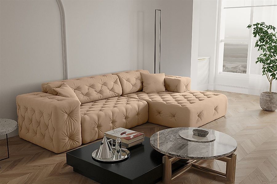 Fun Möbel Ecksofa Ecksofa Designersofa CHANTAL günstig online kaufen