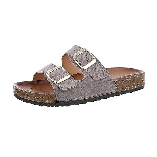 Ital-Design Damen Mules Freizeit Pantolette (86192749) günstig online kaufen