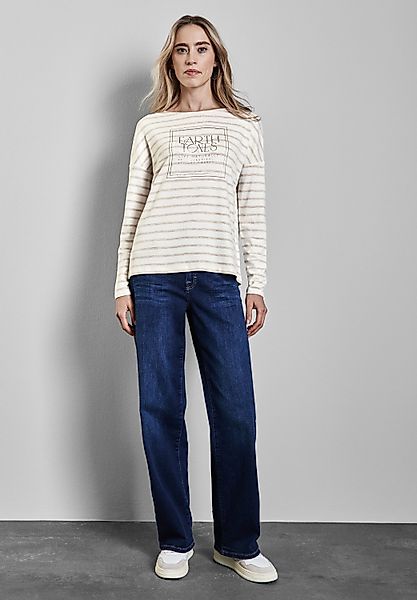 STREET ONE Langarmshirt mit U-Boot-Ausschnitt günstig online kaufen