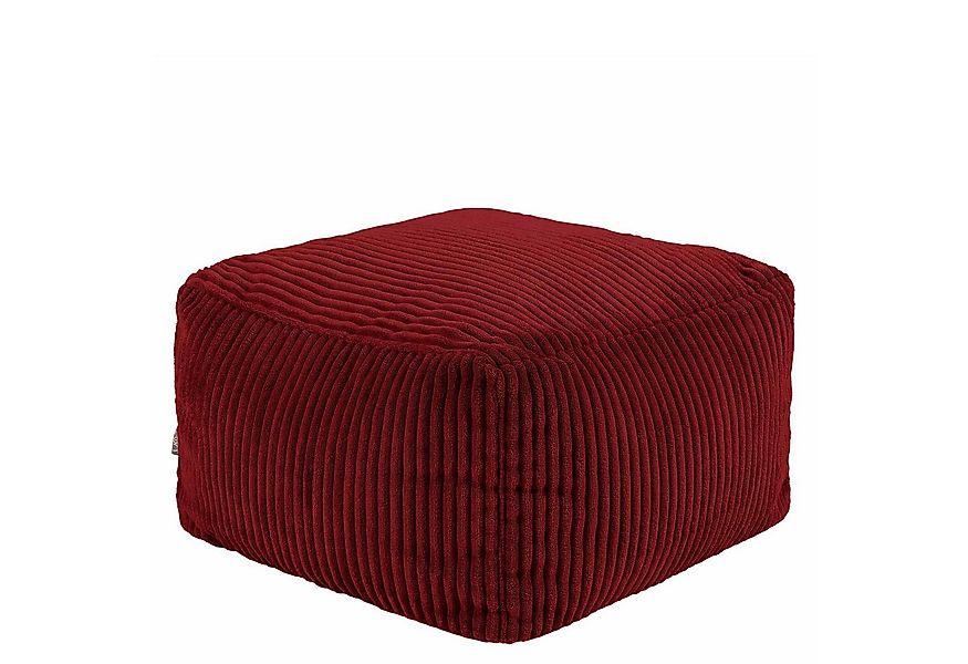icon Pouf aus Cord „Amara“, mit Füllung günstig online kaufen