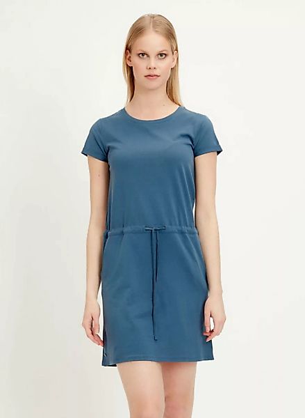 Kleid Aus Tencel-mix Mit Seitlichen Eingrifftaschen günstig online kaufen