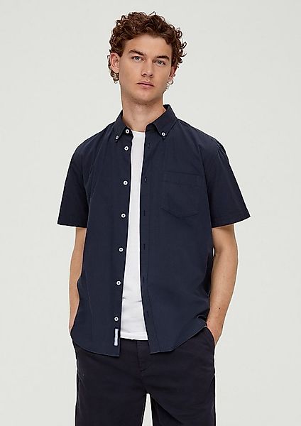 s.Oliver Kurzarmhemd Hemd Regular: Kurzarmhemd aus Baumwolle günstig online kaufen