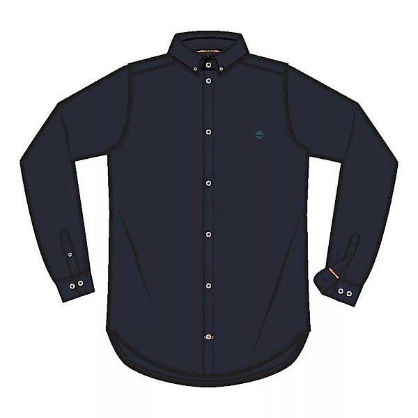 Timberland Ela River Elevated Oxford Solid Regular Langarm Hemd XL Dark Sap günstig online kaufen