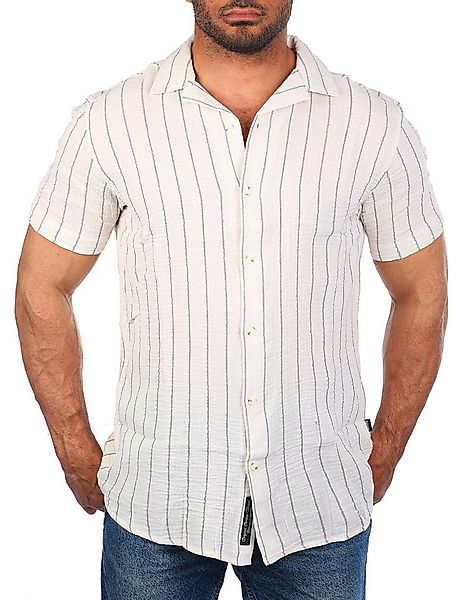 CARISMA Kurzarmhemd Carisma Herren Musselin Baumwoll Strand Hemd angenehm l günstig online kaufen