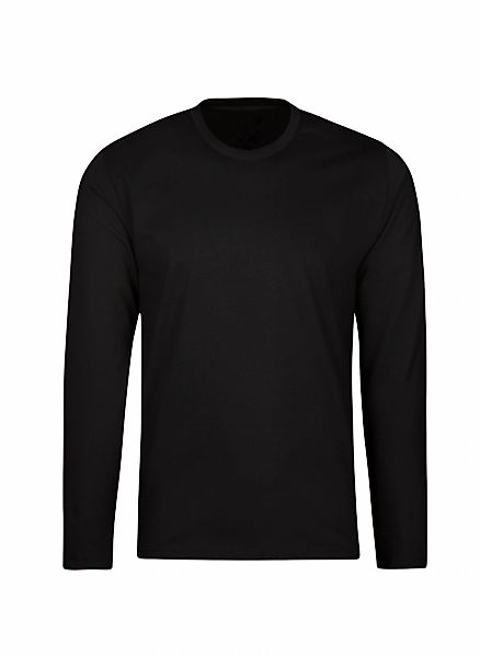 Trigema T-Shirt "TRIGEMA Langarmshirt aus 100% Baumwolle" 1 Stk. günstig online kaufen