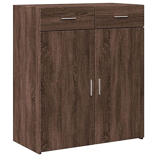 vidaXL Sideboard Braun Eichen-Optik 80x42,5x93 cm Holzwerkstoff 3281475 günstig online kaufen