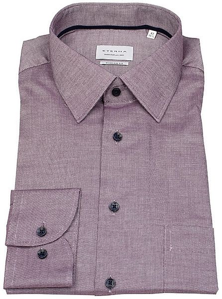 Eterna Businesshemd Modern Fit leicht tailliert bügelfrei Kentkragen günstig online kaufen
