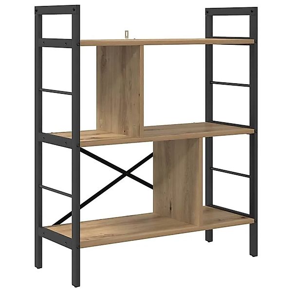 vidaXL Bücherregal Artisan-Eiche 75 x 30 x 91 cm Holzwerkstoff 883975 günstig online kaufen