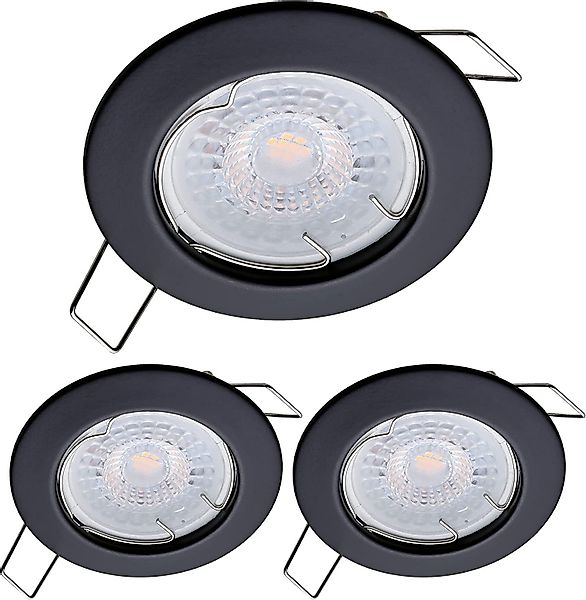 Oktaplex lighting LED Einbaustrahler 3 Stück günstig online kaufen
