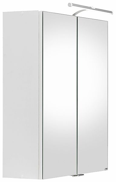 welltime Spiegelschrank "Hero", mit LED-Beleuchtung und wechselbarem Türans günstig online kaufen