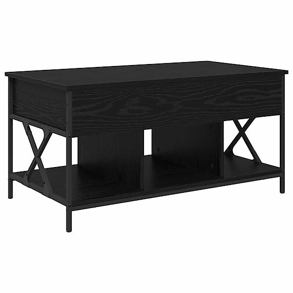 vidaXL Couchtisch Schwarz Eichen-Optik 100 x 55 x 50 cm Holzwerkstoff 88303 günstig online kaufen