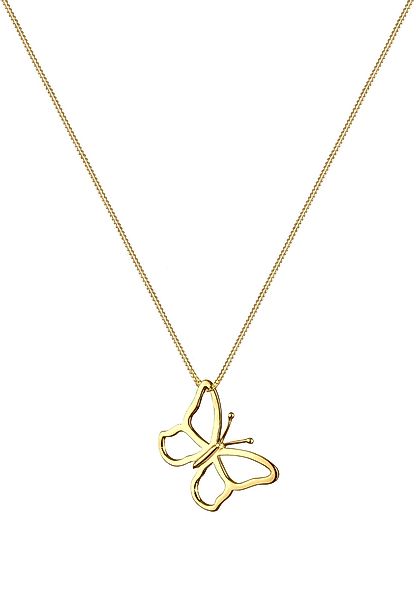 Elli Kette mit Anhänger Schmetterling Anänger günstig online kaufen