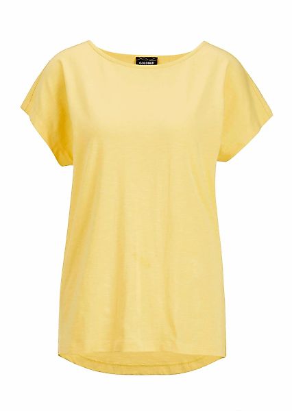 GOLDNER Kurzarmshirt "Shirt" verläöngertes Rückenteil günstig online kaufen