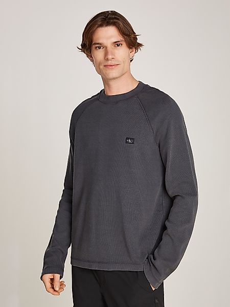 Calvin Klein Jeans Langarmshirt WASHED WOVEN günstig online kaufen