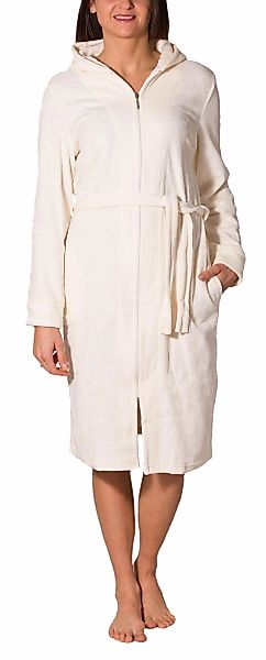 AQUARTI Damenbademantel "Bademantel Aquarti Damen Bademantel mit Reißversch günstig online kaufen