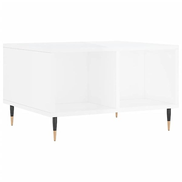 vidaXL Couchtisch Hochglanz-Weiß 60x50x36,5 cm Holzwerkstoff 830534 günstig online kaufen