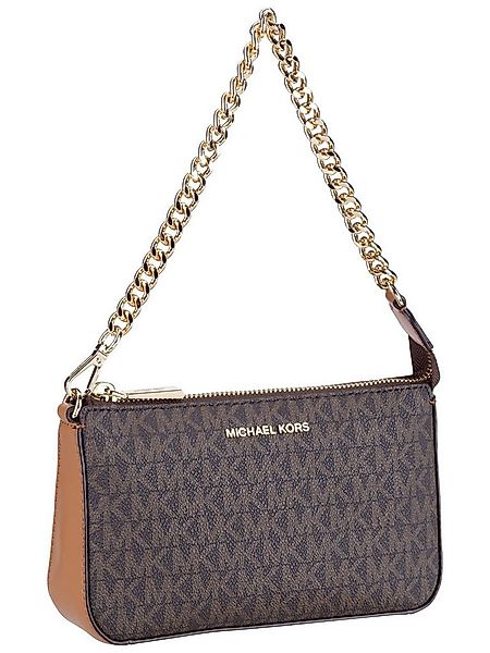 MICHAEL KORS Handtasche Jet Set Medium Chain Pouchette Lux MK Signature, He günstig online kaufen