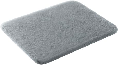 my home Badematte "Valeria, Kaninchenfell-Haptik" Höhe 20 mm rutschhemmend günstig online kaufen