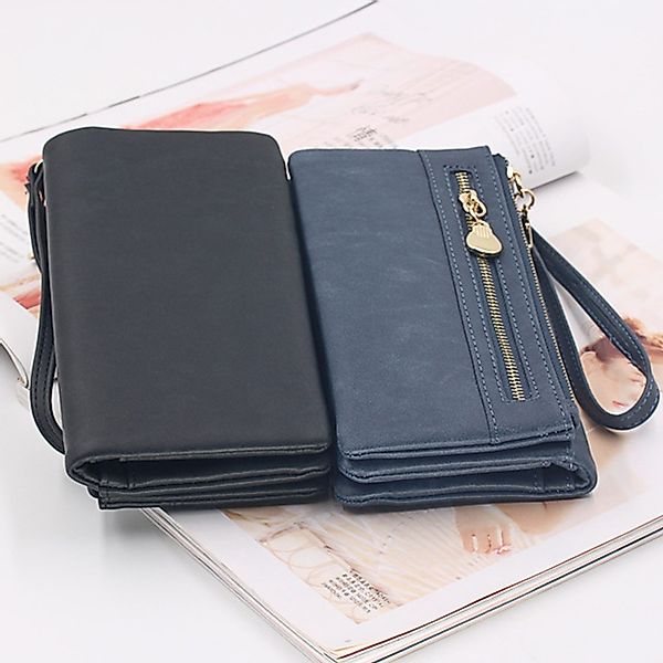 OKWISH Geldbörse Damen Geldtasche Portemonnaie Kunstleder günstig online kaufen