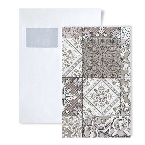 EDEM 1 MUSTERSTÜCK BRAVO S-87001BR13 DIN A4 MUSTER der Collage Tapete günstig online kaufen