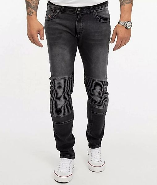 Rock Creek Slim-fit-Jeans Herren Jeans Slim Fit Biker-Style RC-2185 günstig online kaufen