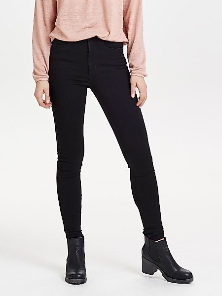 ONLY High-waist-Jeans "ONLROYA – Skinny-Jeans mit hohem Bund und Stretchkom günstig online kaufen