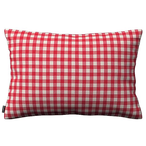 Kissenhülle Mia rechteckig, rot-ecru, 60 x 40 cm, Quadro (136-16) günstig online kaufen