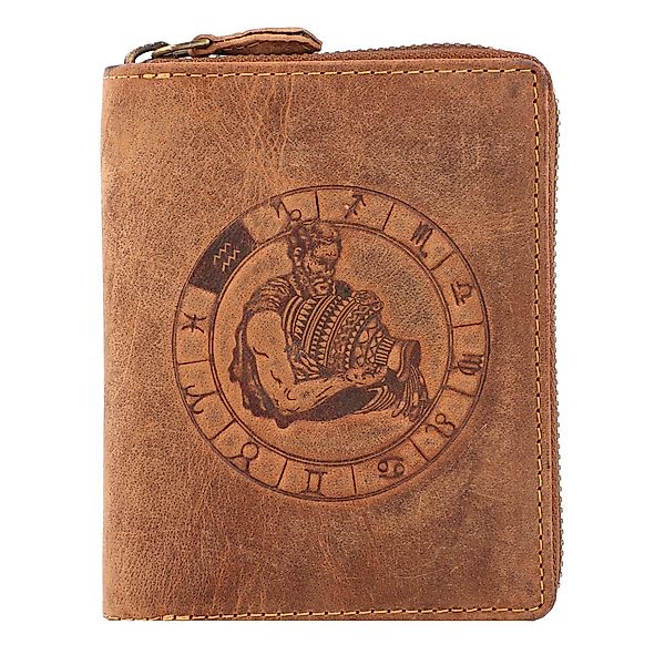 Greenburry Geldbörse Vintage Sternzeichen, Leder günstig online kaufen