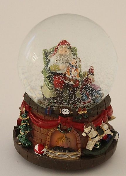 G.Wurm GmbH Schneekugel Schneekugel mit Spieluhr und Musik: Weihnachtsmann günstig online kaufen