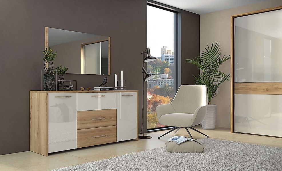 Home affaire Wandspiegel "Gala, 123x65cm", FSC-zertifizierter Holzwerkstoff günstig online kaufen