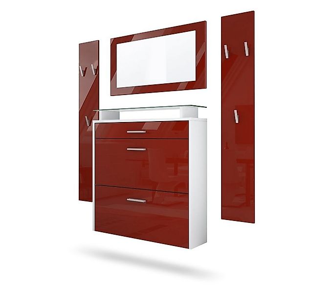 Vladon Garderoben-Set Malea, (Garderobenset bestehend aus 1 Hängeschuhschra günstig online kaufen