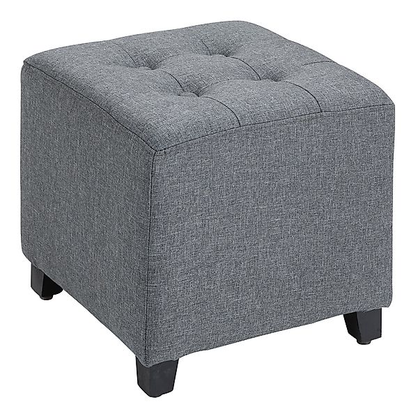 HOMCOM Fußhocker Quadratischer Sitzhocker, (fussbank, 1 günstig online kaufen