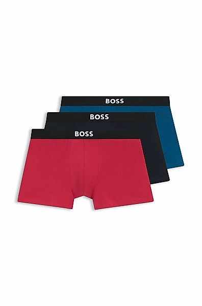 BOSS Trunk "3P Trunk BOSS ONE" mit unifarbenen Bund günstig online kaufen