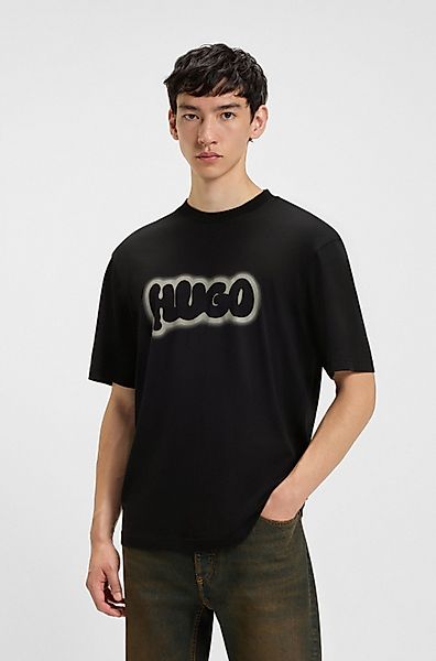 HUGO Blue T-Shirt Nulibax Rundhalsausschnitt, regular günstig online kaufen